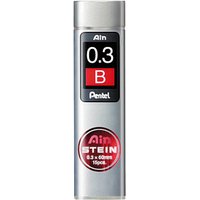 Pentel Ain Stein C273 Feinminen-Bleistiftminen schwarz B 0,3 mm, 15 St. Pentel Ain Stein C273 Feinminen-Bleistiftminen schwarz B 0,3 mm, 15 St. von Pentel