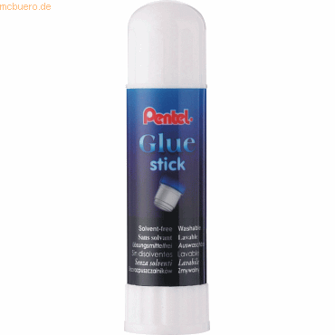 24 x Pentel Klebestift Glue Stick 8g lösungsmittelfrei von Pentel