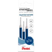 Pentel EnerGel Gelschreiberminen blau 0,35 mm 3 St. von Pentel