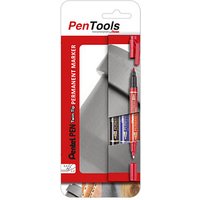 Pentel PenTool N75W-PRO3ABCEU Permanentmarker farbsortiert 0,3 - 1,2 mm, 3 St. von Pentel