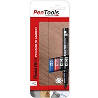 Pentel PenTools N50S-PRO4ABCEU Permanentmarker farbsortiert 1,0 mm, 4 St. von Pentel