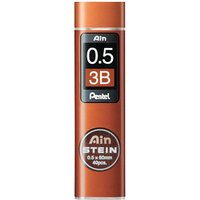 Pentel Ain Stein C275 Fallminen schwarz 3B 0,5 mm, 40 St. von Pentel