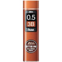 Pentel Ain Stein C275 Feinminen-Bleistiftminen schwarz 3B 0,5 mm, 40 St. Pentel Ain Stein C275 Feinminen-Bleistiftminen schwarz 3B 0,5 mm, 40 St. von Pentel