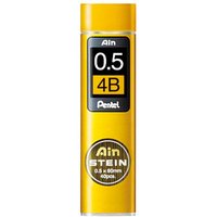 Pentel Ain Stein C275 Fallminen schwarz 4B 0,5 mm, 40 St. von Pentel