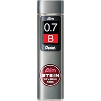 Pentel Ain Stein C277 Fallminen schwarz B 0,7 mm, 40 St. von Pentel