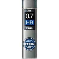 Pentel Ain Stein C277 Fallminen schwarz HB 0,7 mm, 40 St. von Pentel