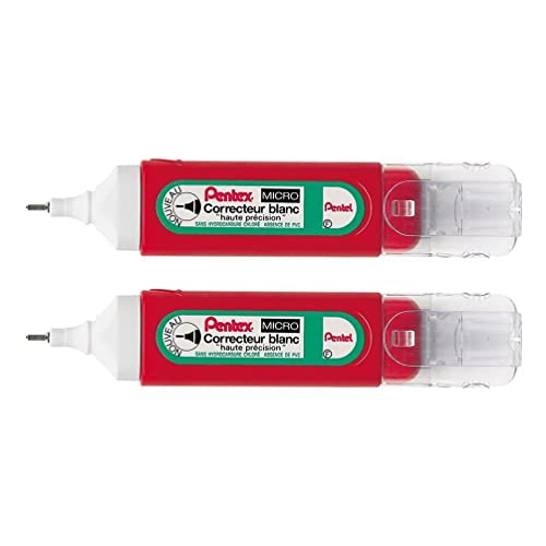 PENTEL Pentex ZLC31-W Korrekturstifte, feine Spitze, 12 ml, 2 Stück PENTEL Pentex ZLC31-W Korrekturstifte, feine Spitze, 12 ml, 2 Stück von Pentel