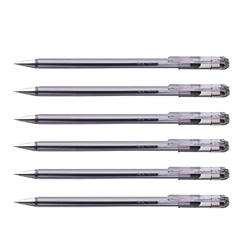 PENTEL SUPERB BK77F Kugelschreiber, feine Spitze, Schwarz, 6 Stück PENTEL SUPERB BK77F Kugelschreiber, feine Spitze, Schwarz, 6 Stück von Pentel