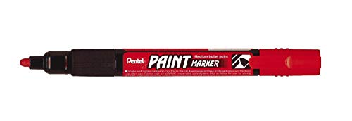 Pentel 3 Marker Permanent Paint Marker MMP20, rot Pentel 3 Marker Permanent Paint Marker MMP20, rot von Pentel