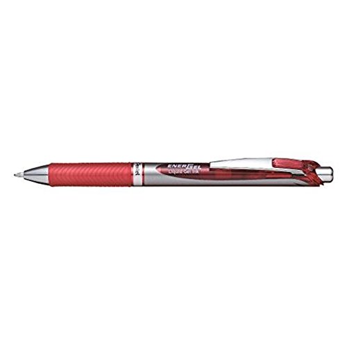 Pentel 6 Kugelschreiber EnerGel einziehbar, Spitze Metall 1 mm rot bl80-b Pentel 6 Kugelschreiber EnerGel einziehbar, Spitze Metall 1 mm rot bl80-b von Pentel