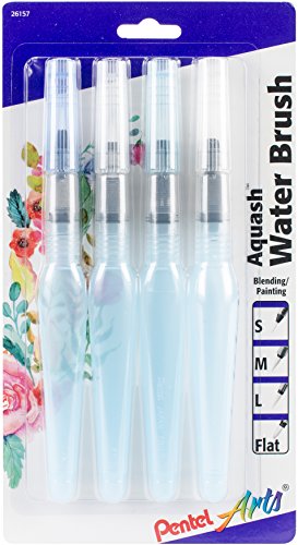 Pentel Arts Aquash Wasserfarbenpinsel, feine Spitze Filter-Packung weiß Pentel Arts Aquash Wasserfarbenpinsel, feine Spitze Filter-Packung weiß von Pentel