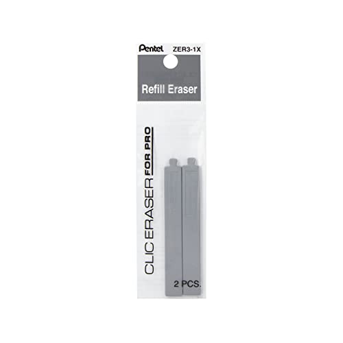 Pentel Arts Clic Eraser Pro Nachfüllpackungen, 2 Stück Pentel Arts Clic Eraser Pro Nachfüllpackungen, 2 Stück von Pentel