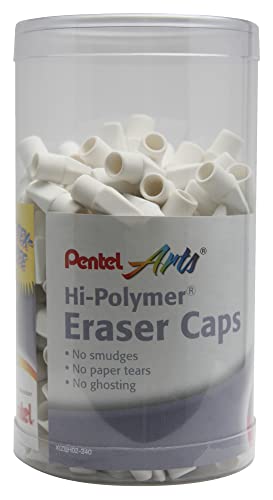 Pentel Arts ZEH02-240 Radiergummi, Hi-Polymer, Weiß, 240 Stück Pentel Arts ZEH02-240 Radiergummi, Hi-Polymer, Weiß, 240 Stück von Pentel