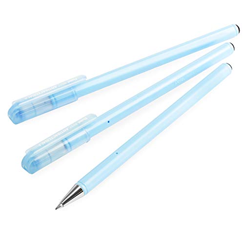Pentel BK77 Kugelschreiber, antibakteriell, 0,7 mm Spitze, schwarze Tinte, 3 Stück von Pentel