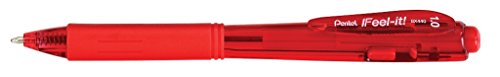 Pentel BX440-B Kugelschreiber, besonders weich schreibend 12er Pack rot von Pentel