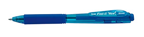 Pentel BX440-C Kugelschreiber mit Druckmechanik Blau, 0.5 mm von Pentel
