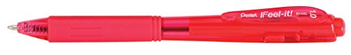 Pentel BX440-P Kugelschreiber, besonders weich schreibend 12er Pack pink von Pentel