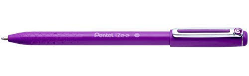Pentel BX460-V Kugelschreiber IZee, Modell mit Kappe, Metallclip, 0, 5 mm Strichstärke, 12 Stück, Violett Pentel BX460-V Kugelschreiber IZee, Modell mit Kappe, Metallclip, 0, 5 mm Strichstärke, 12 Stück, Violett von Pentel
