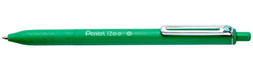Pentel BX470-D Kugelschreiber iZee, Druckmechanik, Metallclip, 0,5 mm Strichstärke, 1 Stück, grün Pentel BX470-D Kugelschreiber iZee, Druckmechanik, Metallclip, 0,5 mm Strichstärke, 1 Stück, grün von Pentel