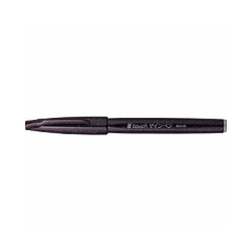 Pentel Brush Touch Sign Stift, fein, Schwarz, 3 Stück von Pentel