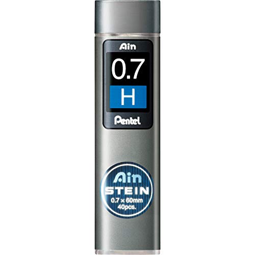 Pentel C277-HO AIN STEIN Feinmine, 0.7 mm, Härtegrad H oder 40 Minen von Pentel