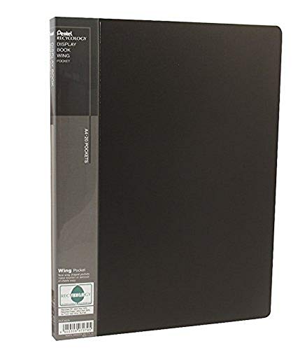 Pentel DCF442A Recycology Präsentationsmappe Wing aus 50% recyceltem PP, A4, 20 Taschen, schwarz Pentel DCF442A Recycology Präsentationsmappe Wing aus 50% recyceltem PP, A4, 20 Taschen, schwarz von Pentel