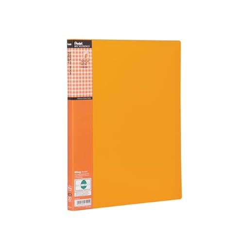 Pentel DCF542F Recycology Präsentationsmappe Fresh aus 50% recyceltem PP, A4, 20 Taschen, orange Pentel DCF542F Recycology Präsentationsmappe Fresh aus 50% recyceltem PP, A4, 20 Taschen, orange von Pentel