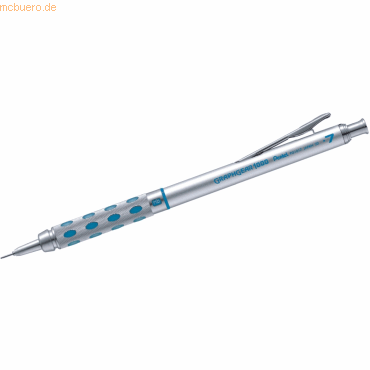 Pentel Druckbleistift Graphgear 1000 0,7mm silber/blau von Pentel