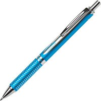 Pentel EnerGel BL407 Gelschreiber blau/silber 0,35 mm, Schreibfarbe: schwarz, 1 St. von Pentel