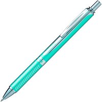 Pentel EnerGel BL407 Gelschreiber türkis/silber 0,35 mm, Schreibfarbe: schwarz, 1 St. von Pentel