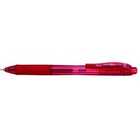 Pentel EnerGelX BLN105 Gelschreiber rot/transparent 0,25 mm, Schreibfarbe: rot, 1 St. von Pentel