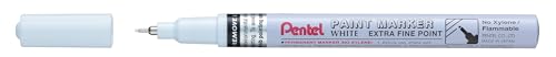 Pentel Extra Fine Paint Marker, Weiß (12 Stück) von Pentel