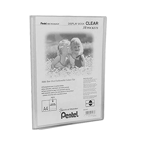Pentel Fresh Sichtbuch 30 Pockets durchsichtig Pentel Fresh Sichtbuch 30 Pockets durchsichtig von Pentel