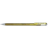 Pentel Hybrid Dual Metallic Gelschreiber 0,5 mm, Schreibfarbe: gold, 1 St. von Pentel