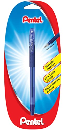 Pentel Ifeel-it! BX487 Kugelschreiber, mittlere Spitze, 0,7 mm, Blau, 1 Stück von Pentel