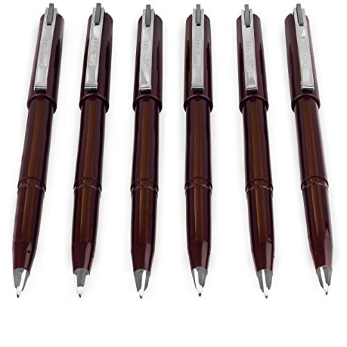 Pentel JM20 Stylo Einweg-Füllfederhalter, graue Tinte, 6 Stück Pentel JM20 Stylo Einweg-Füllfederhalter, graue Tinte, 6 Stück von Pentel