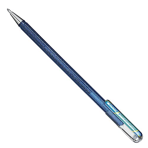 Pentel K110-DCX Dual Metallic Hybrid Dual Metallic Gelroller, Glitzer Gel, 1 Stück, blau/grün 2 verschiedene Farb-Effekte auf hellem/dunklem Papier blau+metallic grün Pentel K110-DCX Dual Metallic Hybrid Dual Metallic Gelroller, Glitzer Gel, 1 Stück, blau/grün 2 verschiedene Farb-Effekte auf hellem/dunklem Papier blau+metallic grün von Pentel