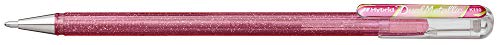 Pentel K110-DMPX Hybrid Dual Metallic Gelroller - Glitzer Gel - Schreibfarbe rosa/metallic grün & gold, Strichstärke 0,5mm, 1 Stück Pentel K110-DMPX Hybrid Dual Metallic Gelroller - Glitzer Gel - Schreibfarbe rosa/metallic grün & gold, Strichstärke 0,5mm, 1 Stück von Pentel
