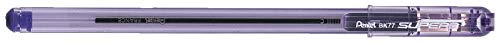 Pentel Kugelschreiber, Tinte auf Ölbasis, dünn, 0,7 mm, Blau von Pentel