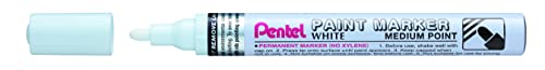 Pentel MMP10-W Paint Marker, Lackmarker -weiß, 2,5 mm Strich, VE=12 Stück von Pentel