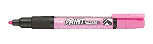 Pentel MMP20-PO Permanent-Marker 2,0 mm Rundspitze Lackmarker, 1 Stück, rosa Pentel MMP20-PO Permanent-Marker 2,0 mm Rundspitze Lackmarker, 1 Stück, rosa von Pentel