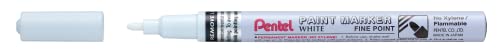 Pentel MSP10-W Paint Marker, Lackmarker - weiß, 1,5 mm Strich, 1 Stück von Pentel