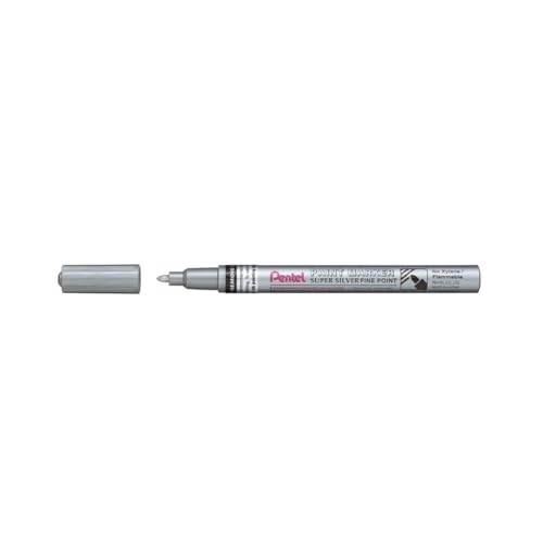 Pentel MSP10-Z Paint Marker, Lackmarker - silber, 1,5 mm Strich, 1 Stück Pentel MSP10-Z Paint Marker, Lackmarker - silber, 1,5 mm Strich, 1 Stück von Pentel