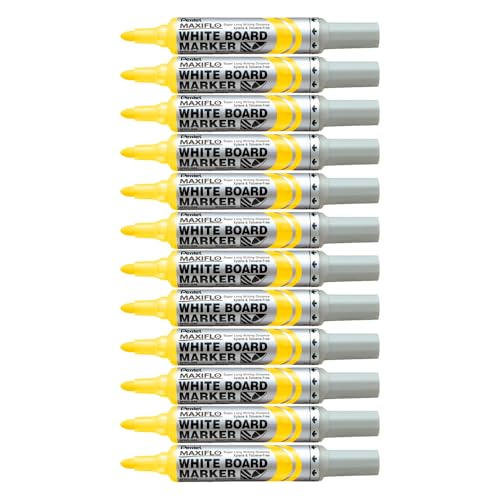 Pentel MWL5S 12 Stück Marker gelb von Pentel