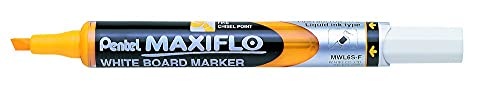 Pentel MWL5S 12 Stück Trocken abwischbare Marker Whiteboard Keilspitze Durchschnitt Flüssigtinte gelb Pentel MWL5S 12 Stück Trocken abwischbare Marker Whiteboard Keilspitze Durchschnitt Flüssigtinte gelb von Pentel