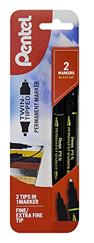 Pentel Marker, Doppelspitze, Doppelblister Pentel Marker, Doppelspitze, Doppelblister von Pentel