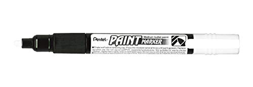 Pentel 3 Marker Permanent Paint Marker MMP20, weiß von Pentel