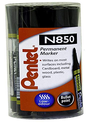 Pentel N850 Permanentmarker, 12er-Pack von Pentel