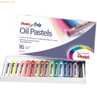 Pentel Ölpastellkreide VE= 16 Farben Pentel Ölpastellkreide VE= 16 Farben von Pentel