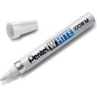 Pentel Paintmarker X100WM Industriemarker weiß 2,2 mm, 1 St. von Pentel